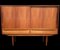 Danish Cabinet in Teak with Bar Cabinet and Sliding Doors, Image 10