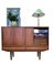 Danish Cabinet in Teak with Bar Cabinet and Sliding Doors 7
