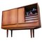 Danish Cabinet in Teak with Bar Cabinet and Sliding Doors 6