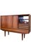 Danish Cabinet in Teak with Bar Cabinet and Sliding Doors 14