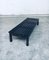 Banc Bas Vintage en Pin Teint, 1960s 12