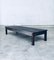 Vintage Low Slat Bench in Stained Pine, 1960s, Image 13