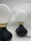 Vintage Murano Glass Lamps with Murrina, 1980, Set of 2 3