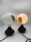 Vintage Murano Glas Lampen mit Murrina, 1980, 2er Set 4