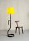 Modernist Floor Lamp in Wrought Iron, France, 1960s 11