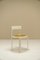 Dining Chairs in White Lacquered Wood and Wicker, Italy, 1980s, Set of 8, Image 4