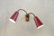 Adjustable Wall Lights, Italy, 1950s, Set of 3, Image 12