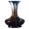 Art Deco Drip Glaze Vase from Thulin, Belgium, 1930s, Image 1