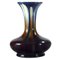 Vase Art Déco Drip Glaze de Thulin, Belgique, 1930s 1