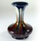 Vase Art Déco Drip Glaze de Thulin, Belgique, 1930s 5