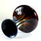 Art Deco Drip Glaze Vase from Thulin, Belgium, 1930s 2