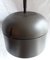 Vintage German Ceiling Lamp with Brown Metal Housing on Black Mounting from Staff, 1970s, Image 3