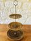Vintage Mid-Century Three-Tier Ceramic Serving Stand by Salins, France, 1960s, Image 1