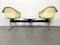 Panca a due posti Airport Tandem con tavolo di Charles & Ray Eames per Herman Miller, Germania, anni '60, Immagine 7