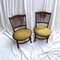 Edwardian Mahogany Oval Based Hall Chairs, Set of 2, Image 1