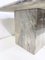 Square Coffee Table with Marble, 1980s 7
