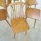 Dining Chairs in the style of Folke Pålsson, 1960s, Set of 6 3