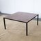 Italian Coffee Table with Metal Structure & Wooden Top, 1960s 4