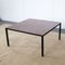 Italian Coffee Table with Metal Structure & Wooden Top, 1960s, Image 4