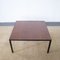 Italian Coffee Table with Metal Structure & Wooden Top, 1960s 5