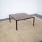 Italian Coffee Table with Metal Structure & Wooden Top, 1960s 2