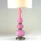 Pink Ceramic Table Lamp, 1960s. 5