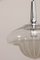 Vintage Glass Hanging Lamp from Peill & Putzler, 1960s 6