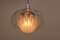 Vintage Glass Hanging Lamp from Peill & Putzler, 1960s, Image 9