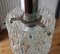 Vintage Lampe aus Metall & Glas 3