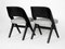 Moderne Mid-Century Stühle in Schwarz & Grau von Carl Sasse für Casala, 1950er, 2er Set 4