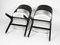 Mid-Century Modern Black and Grey Chairs by Carl Sasse for Casala, 1950s, Set of 2 10