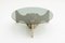 Round Stone and Glass Coffee Table, 1970s 1