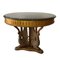 Spanish Gueridon Table with Carved Swan Base and Marble Top, 1960s 4