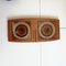 Mid-Century Ceramic and Teak Double Trivet from Wyncraft, England, 1970s 1