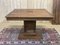 Indian Teak Dining Table with Extension, 1980s, Image 1