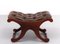 English Chesterfield Mahogany Ottoman, 1998, Image 2