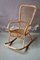 Vintage Rattan Rocking Chair 1