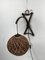 Lámpara de pared holandesa de ratán, bambú y cuerda de sisal, años 60, Imagen 12