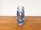 Mid-Century Model 914 Blue Glass Vase by Rudolf Schröter for Rosice, 1950s 6