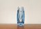 Mid-Century Model 914 Blue Glass Vase by Rudolf Schröter for Rosice, 1950s 13