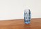 Mid-Century Model 914 Blue Glass Vase by Rudolf Schröter for Rosice, 1950s 12