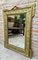 Rectangular Gold Hand Carved Wooden Mirror, 1960 10