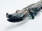 Scultura grande coccodrillo intagliato in palissandro, anni '60, Immagine 7