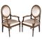 Set of French Louis XVI Armchairs, 1960s 1
