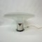 Large Italian UFO Glass Table Lamp, 1970s 1