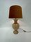 Lámpara de mesa vintage de mármol teselado de Maitland Smith, años 70, Imagen 4