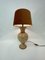 Lámpara de mesa vintage de mármol teselado de Maitland Smith, años 70, Imagen 3