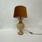 Lámpara de mesa vintage de mármol teselado de Maitland Smith, años 70, Imagen 9