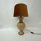 Lámpara de mesa vintage de mármol teselado de Maitland Smith, años 70, Imagen 18
