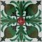 Green Glazed Tiles, Belgium, 1920s, Set of 16, Image 13